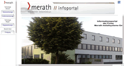 Desktop Screenshot of infoportal.merath.com